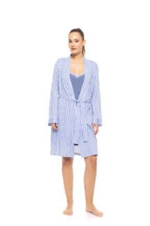 Set ρόμπα νυχτικό Calming Stripes Pink Label