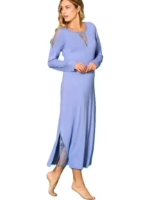 Νυχτικό maxi lavender Bisbigli