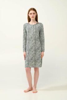 Νυχτικό πράσινο animal print Vamp Νυχτικό πράσινο animal print Vamp