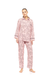 Πυζάμα Rose Leopard Pink Label