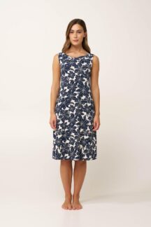 Νυχτικό capri blue blazer floral Vamp