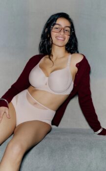 Σουτιέν μπανέλα επένδυση μπεζ Halo Pulp by Chantelle