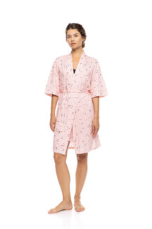 Ρόμπα little heart pink Pink Label