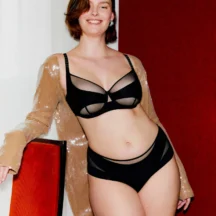 Σουτιέν μπανέλα black Halo Pulp by Chantelle