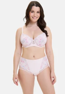 Slip high waist rosa fantasie Poudre Cosmetique Sans Complexe