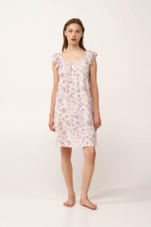 Νυχτικό lilac floral Vamp