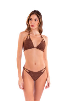 Τρίγωνο μπικίνι stretchy mocha Aureus Despi