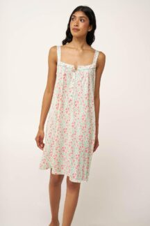 Νυχτικό mint floral Vamp