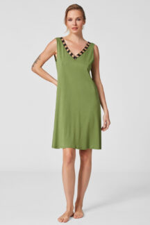 Φόρεμα midi green Penky