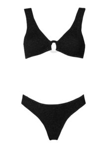 Μπούστο μπικίνι Ali Metallic Black Stefania Frangista
