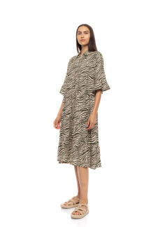 Φόρεμα maxi Green Leo Pink Label