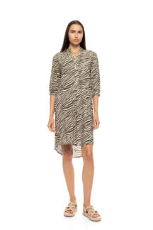 Φόρεμα πουκαμίσα Green Leo Pink Label