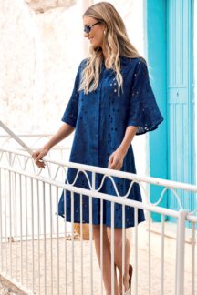 Πουκαμίσα φόρεμα broderie Iconique