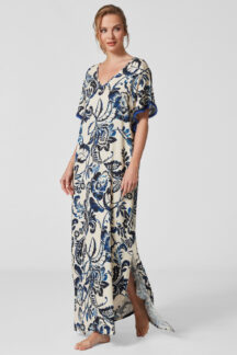 Καφτάνι maxi floral Penky