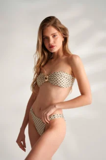 Strapless bikini Polka Dot Muse Cocomo