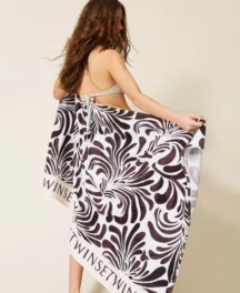 Terry beach towel Twin Set