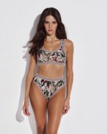 Μπούστο μπικίνι κροσέ floral Lida Swimwear