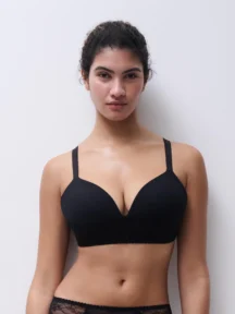 Padded bralette black Kiss Pulp by Chantelle Padded bralette black Kiss Pulp by Chantelle