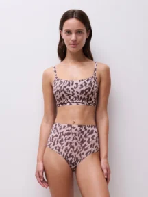 Μπουστάκι επένδυση Soft stretch padded bralette blurry panther Chantelle